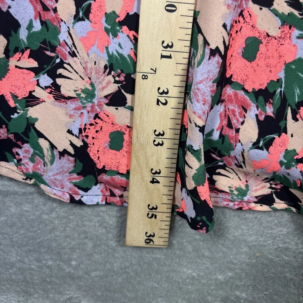 J.‎ Crew Mercantile Dress Women's Floral Sleeveless Flounce Hem Lined Size 0
